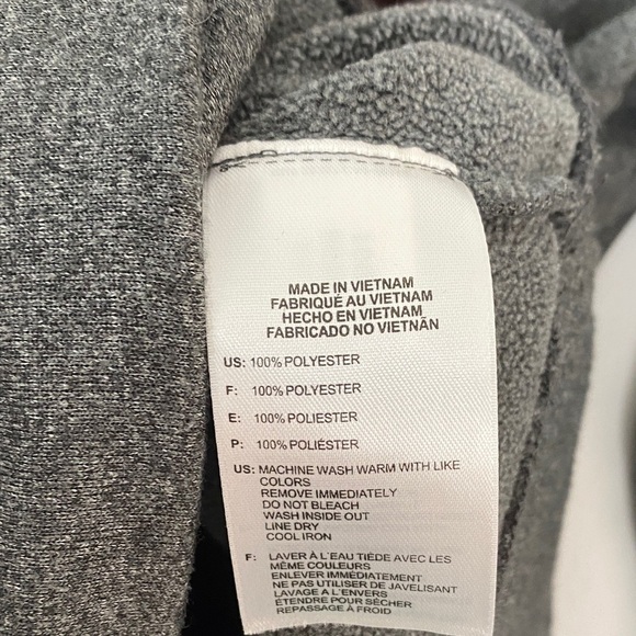 Adidas Dark Gray Hoodie Sweatshirt with Red Canada Design - Picture 4 of 12